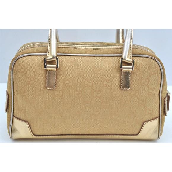 Auth Gucci Vintage Hand Bag Purse Gg #78361G23B - Picture 2 of 15